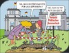 Cartoon: Sommerfunde (small) by JotKa tagged sommer,flaute,presse,medien,kiste,ss,derrick,altmaterial,sauregurkenzeit,fernsehen