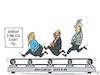Cartoon: Sondierer 2 (small) by JotKa tagged cdu csu spd merkel schulz seehofer sondierungsverhandlungen sondierungsergebnis koalition groko bundestagswahl 2017 bundesregierung politik politiker parteien zukunft union aufbruch investitionen in die