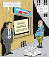 Cartoon: Überflüssig (small) by JotKa tagged überflüssig afd merkel wahlen rücktritt erneuerung parteien politiker