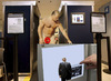 Cartoon: Presidential privacy (small) by azamponi tagged berlusconi body scanner privacy