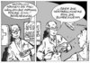 Cartoon: Grippe-Impfstoff (small) by Micha Strahl tagged micha,strahl,grippe,impfung,impfstoff,schweinegrippe,h1n1,pandemrix,celvapan