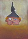 Cartoon: MADNESS (small) by CIGDEM DEMIR tagged mad madness crazy gun weapon people man