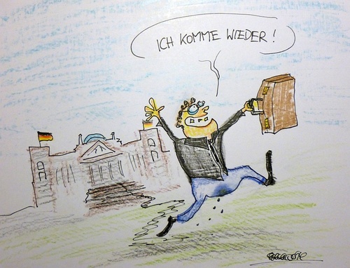 Cartoon: Halleluja Hans-Peter Friedrich! (medium) by Eggs Gildo tagged hans,peter,friedrich,minister,rücktritt