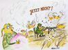 Cartoon: Konfliktpotenzial (small) by Eggs Gildo tagged bundeswehr,familie,ursula,von,der,leyen,konflikt