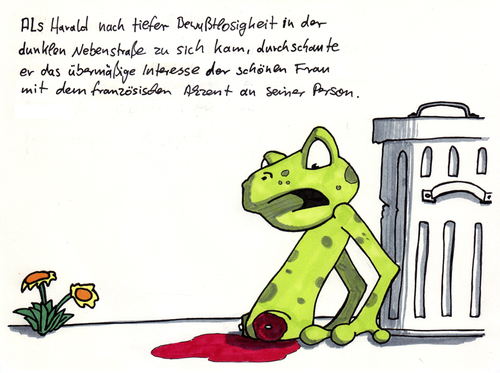 Cartoon: Klischees (medium) by bertgronewold tagged frosch