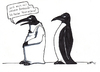 Cartoon: Dresscode (small) by bertgronewold tagged pinguin kleidung dresscode