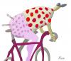 Cartoon: King of the Mountains (small) by bernie tagged doping,tour,de,france