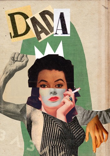 Cartoon: Collage (medium) by Babak Mo tagged babakmo,art,collage,dada,artist,dadaism