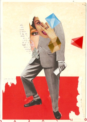 Cartoon: Collage (medium) by Babak Mo tagged babakmo,dada,art,kunst,1950,1970,1960,2015,old,paper,magazine,collage,dadaism