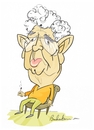 Cartoon: Ahmad shamloo (small) by Babak Mo tagged ahmad,shamloo,cartoon,babakm,iran