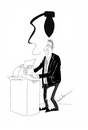 Cartoon: Bad thoughts 2 (small) by Babak Mo tagged babakmohammadi,cartoon,karikature,iran
