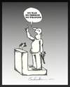 Cartoon: Politics and Lie ! (small) by Babak Mo tagged babakmohammadi,cartoons,caricature,iran