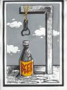 Cartoon: suicide beer (small) by Dluho tagged beer