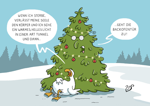 Cartoon: Warmes Licht (medium) by Dodenhoff Cartoons tagged weihnachten,nahtod,sterben,hoffnung,gänsebraten,feiertage,festtagsessen,weihnachten,nahtod,sterben,hoffnung,gänsebraten,feiertage,festtagsessen