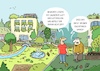 Cartoon: Grüne Städte (small) by Dodenhoff Cartoons tagged utopie,lösungen,klimawandel,hitzestress,dürre,klimapolitik,grüne,ökologie,planet