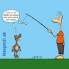 Cartoon: lexatoon Dicker Hund (small) by lexatoons tagged lexatoon,dicker,hund,online,bestellung,knochen,springen,futter,angel,hundeschule