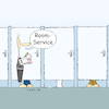 Cartoon: lexatoon Roomservice (small) by lexatoons tagged lexatoon,roomservice,wc,toilette,toilettenfrau,butler,papier,service,toilettenpapier