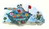 Cartoon: boyali tank (small) by Gölebatmaz tagged savas,baris,boya,tank,silah