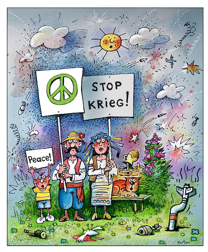 Cartoon: Krieg in der Ukraine (medium) by kurtu tagged krieg,in,der,ukraine,krieg,in,der,ukraine