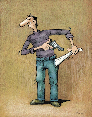 Cartoon: Krizis (medium) by kurtu tagged krizis,krizis