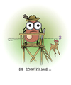 Cartoon: die Schnitzeljagd... (small) by martinchen tagged jäger,jagd,schnitzel,schnitzeljagd