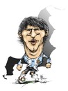 Cartoon: messi (small) by cakBOY tagged lionel messi argentina caricature karikatur cartoon cakboy