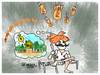 Cartoon: Ache din aane wale hai (small) by asrus tagged pm,ache,din