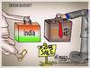 Cartoon: the union budget of india (small) by asrus tagged budget,india