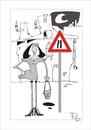 Cartoon: Traffic sign (small) by paraistvan tagged traffic,sign,woman