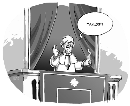 Der Papst am Mittag Der Papst am Mittag
