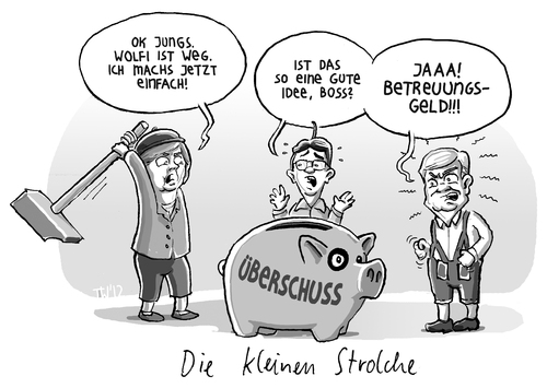 Die kleinen Koalitionsstrolche