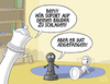 Cartoon: ... (small) by Tobias Wieland tagged schach bauer königin chess bruder geschwister familie schlagen schlägerei streit zank schwarz weiss