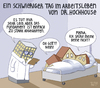 Cartoon: Dr. Hochhouse (small) by Tobias Wieland tagged house,hochaus,haus,krankenhaus,arzt,doktor,patient,krankheit,fernsehen,tv,krank
