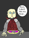 Cartoon: Dont like my soup (small) by Marbez tagged androids,problems,meal