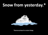 Cartoon: Snow from yesterday... (small) by Marbez tagged snow,yesterday,alt