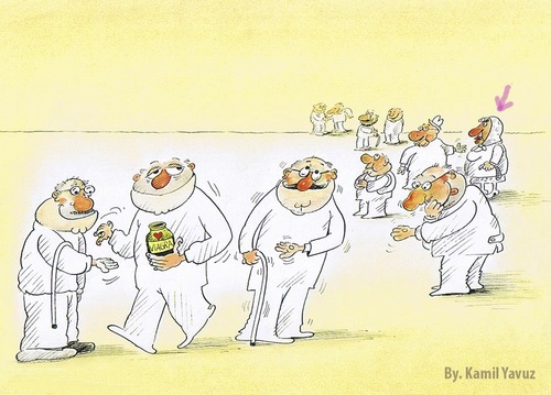 Cartoon: promotion ViagratorMan (medium) by kamil yavuz tagged happy,free