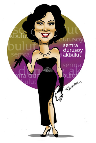 Cartoon: Semra A. by Erdo (medium) by semra akbulut tagged tatbiki,sem,semra