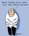 Cartoon: Straitjacket (small) by Paulus tagged health