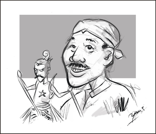 Cartoon: PUPPET MASTER (medium) by yan setiawan tagged puppetmaster
