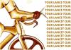 Cartoon: LANCE (small) by QUIM tagged lance,armstrong,lancet,save,cycling,tour,international,union