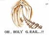 Cartoon: OH HOLY G.RAIL (small) by QUIM tagged grail,