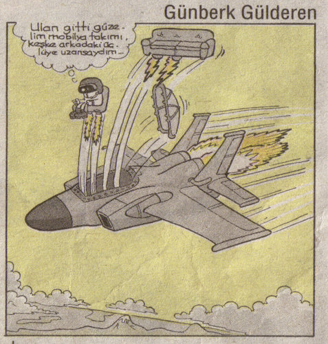 Cartoon: parachutte (medium) by gunberk tagged die
