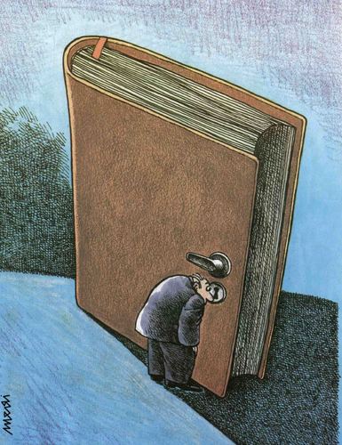 Cartoon: book (medium) by Medi Belortaja tagged humor,hole,keys,door,espial,reader,couriosity,literature,books,book