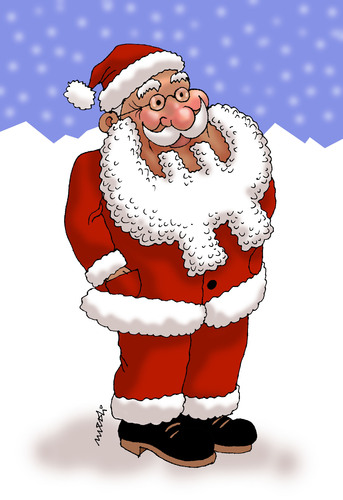 Cartoon: euro beard (medium) by Medi Belortaja tagged christmas,santa,banks,financial,financa,beard,euro,merry,babo,natale