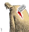 Cartoon: bad news (small) by Medi Belortaja tagged bad,news,mobile,murder,kill