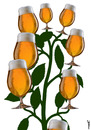 Cartoon: beer flowers (small) by Medi Belortaja tagged beer,flowers,alcohol,plant