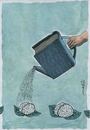 Cartoon: book (small) by Medi Belortaja tagged book,plants,brain,irrigation,educatin