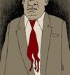 Cartoon: diabolic tie (small) by Medi Belortaja tagged didabolic,tie,power,man,politicians,corruption