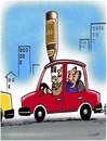 Cartoon: drinker and driver (small) by Medi Belortaja tagged drinker driver alcohol