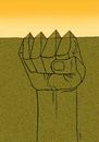 Cartoon: egyptian revolt (small) by Medi Belortaja tagged egyptian,revolt,punch,egypt,democracy,pyramids